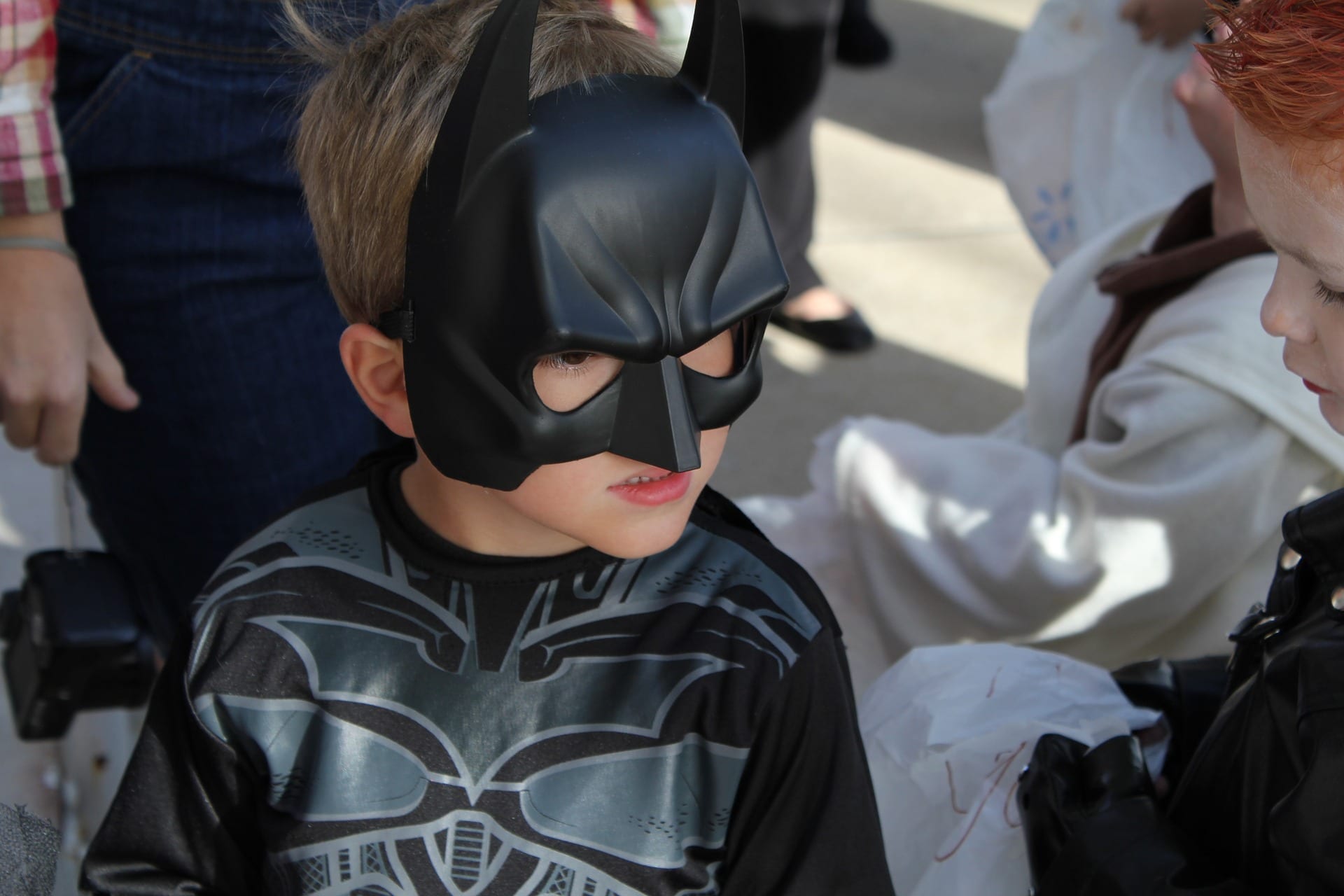 Kid in a Batman Costume